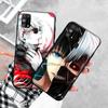Black Case for Xiaomi Redmi 13C Note 9 iPhone XR 7 8 14 15 11 12 13 X XS Pro Max Samsung A25 S23 S24 FE Ultra Plus Tokyo Ghoul