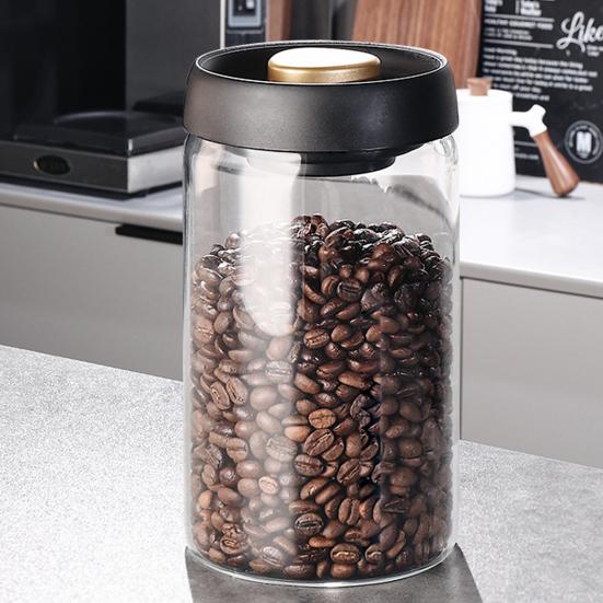 500/900/1200/1800 мл герметичная банка влагостойкая стеклянная банка для хранения в вакуумных зернах для кухни