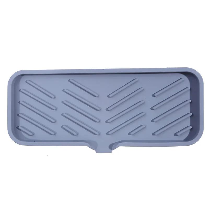 Популярный силиконовый коврик для крана, кухонная мойка, дозатор мыла, губка, дренажная прокладка