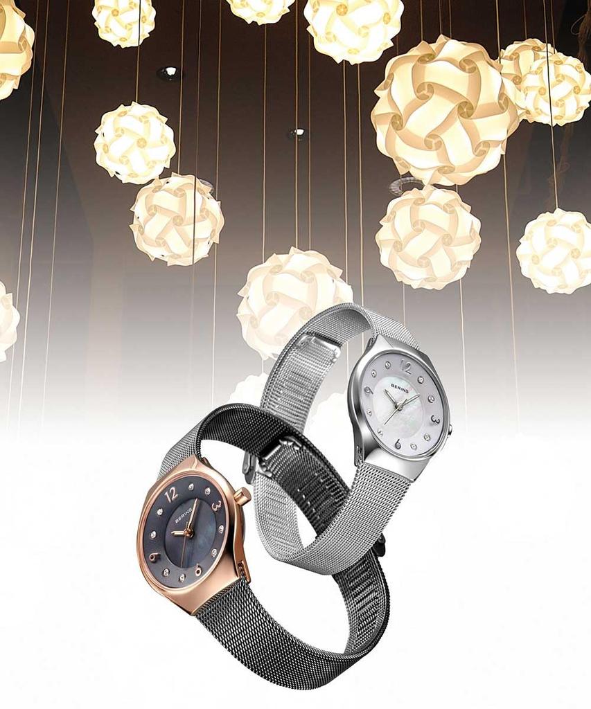 BERING Часы Classic Scandinavian Curving Mesh Classic Scandinavian Curving Mesh Imported Women's 11427-262-J [Обычный продукт]