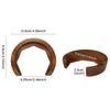 Safe Coffee Machine Groud Head Part Efficient Anti-scald Wood Rings Heat Resistant Rings Perfect for E61 Coffee Machines