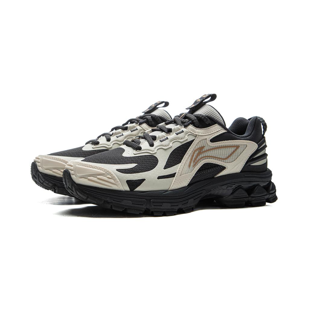 Кроссовки Li Ning Fuyiao 2.0 Trail Classic Retro с двойной амортизацией, устойчивые, нескользящие, износостойкие, с поддержкой, с низким верхом, женские кроссовки ARXU010-3