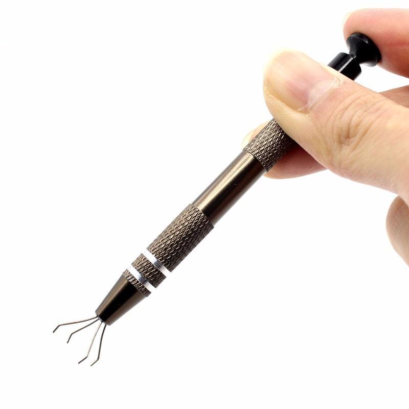 Прецизионные детали Grabber IC Chip Компоненты Catcher Зажимной зажим Инструменты для подбора инструментов Четыре когтя Дизайн Ремонтный инструмент