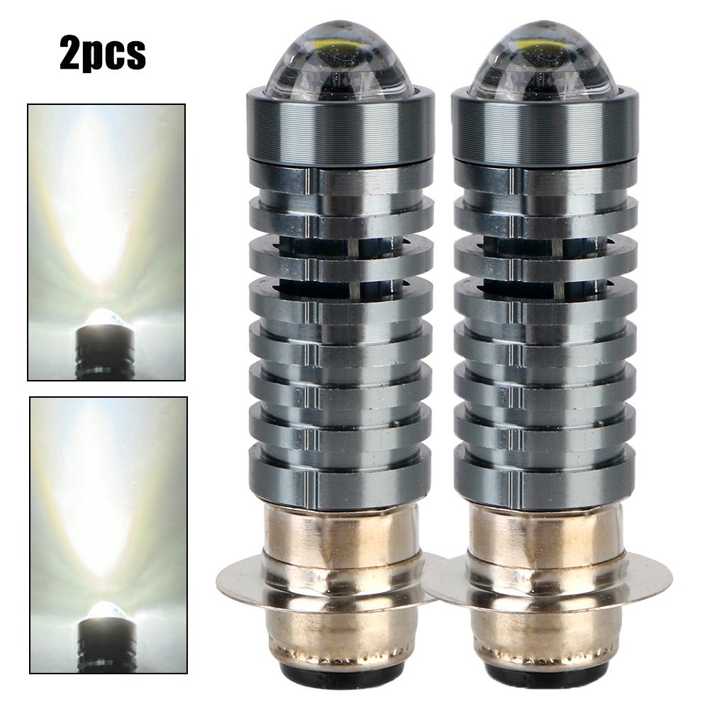 12V-80V Мотоциклетные фары H6 P15D-25-1 Цоколь 2000LM 3000K/6000K Сигнальные огни Светодиодные противотуманные фары Мотоциклетные прожекторы Индикаторы