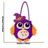 Фетровый материал Хэллоуин Мешок для сладостей Не тканый Тоут Ручной размер Мешочки для угощений Классические элементы Объемный дизайн