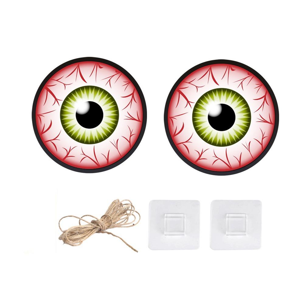 Round Giant Hanging Eyeball Home Decor LED Eyeball Creative Halloween Eyeball Halloween Party