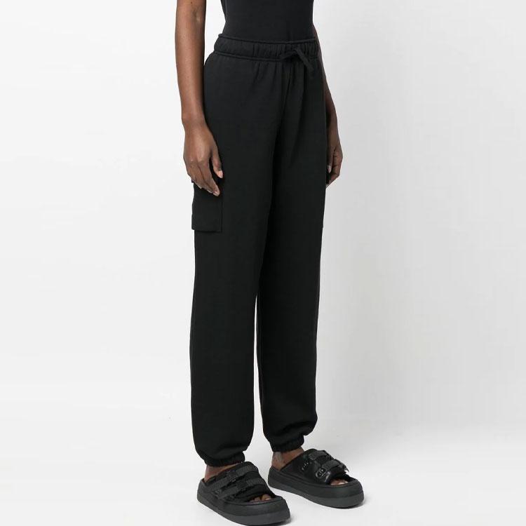 Nike Спортивные брюки-карго Club Fleece Черные Женские Низ DQ5196-010