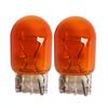 1X 12V Car Halogen Lamp T20 7440 7443 12v W21/5W Warm White Amber Red Brake Bulbs Tail Light Stop DRL Rear Turn Signal DRL