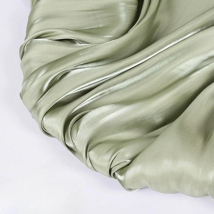 100x150 см Фантомный градиент цвета Стеклянный шелковый атласный тканевый сорочка сценическое платье кристально яркое лицо блестящая ткань DIY кукольный декор