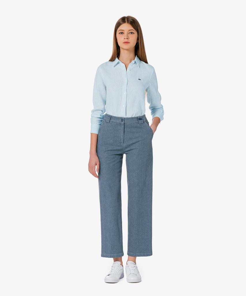 LACOSTE Женские Прямые Летние Брюки Hf020E-56G Rne