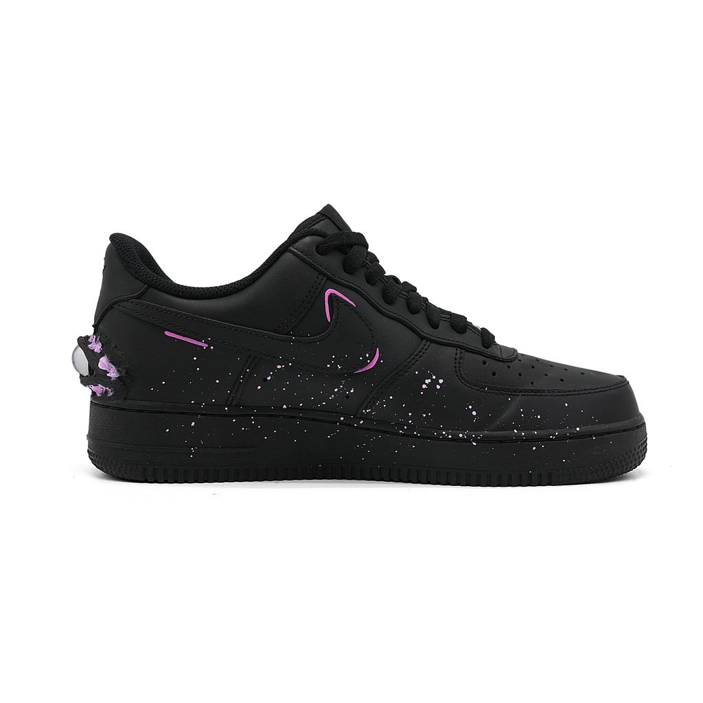 Nike Кроссовки Air Force 1 Low Skateboard Обувь Унисекс Черно-розовые CW2288-001(Команда454-)