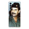 Saddam Hussein Iraq Flag Clear Silicone Phone Case For Samsung Galaxy S23 S22 5G S20 Ultra S21 FE 5G S10E S9 S8 S10 Plus Cover