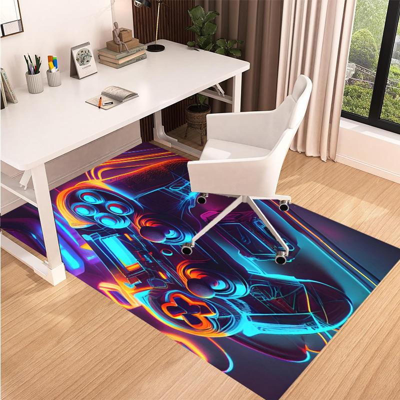 GameController Printed Carpet, for Office Chair Living Room Bedroom Kitchen Room Decor Gifts.