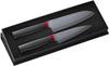 Kyocera Ceramic Knife Black Blade 2 Piece Gift Sharp and Cuts Cleanly Santoku 16cm Petty 13cm Hard and Ceramic Knife Set of 2 Black Set, Light,