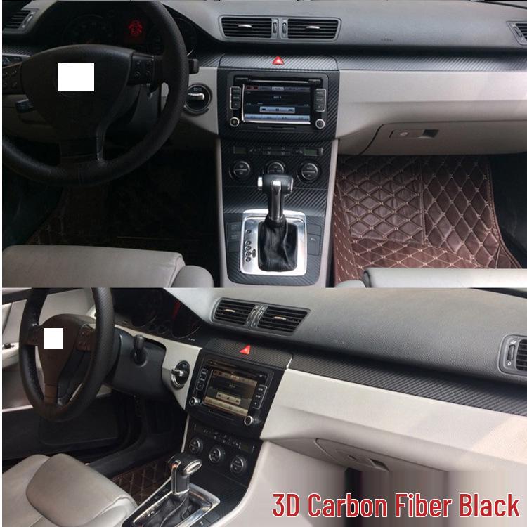 Magotan B6 Carbon Fiber Console & Gear Lever Interior Modification Stickers