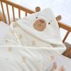 95*95 см  Новорожденное одеяло-пеленка Плотный хлопок Мультяшное Зимний конверт для малыша для родильной палаты Уличный Мягкий слинг-пеленка для младенца Подарок