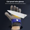 Stainless Steel Gloves Anti-cut Wear-resistant Slaughter Gardening Hand Protect Working Gloves Metal Mesh Butcher Kitchen Gloves 1pcs