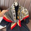 90 * 90cm New Square Scarf Multi Functional Decorative Fashion Scarf Dual Purpose Shawl Wear Sunscreen Winter Warmth