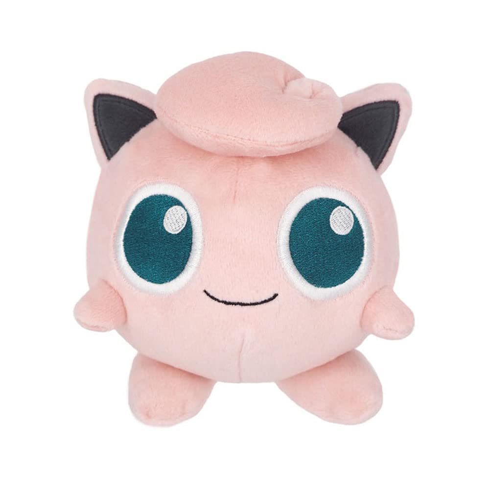 Plush Pocket Monsters Pokémon Toy, Small, All-Star Collection, Birthday/Christmas Gift, Pz-sanei001 (Pudding)