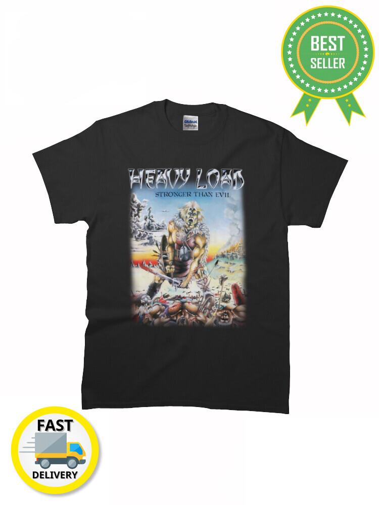 Новый дизайн Run With the Devil от Heavy Load Классическая футболка для МУЖЧИН ЖЕНЩИН S - 5XL