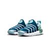 Nike Dynamo Go SE PS Valerian Blue Enamel Green Детские кроссовки Glacier-Blue Metallic-Silver DV0546-400