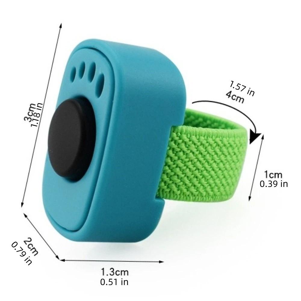 Professional Pet Clicker Trainer Lightweight Obedience Rattle Trainer for Dogs Cats
