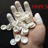 100PCS Non-slip Fingertip Protective Latex Finger Cots Finger Cover Rubber Gloves Protector Gloves