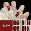 ZA Skin Brightening Waterproof No-Cure Full Cover Gel Nail Wraps, Luxury Minimalist Nail Stickers, Nail Patch Films