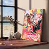 BanG Dream It's My GO Постер Аниме Постеры Липкие HD Качество Настенное Искусство Ретро Постеры для Дома Кавайный Декор Комнаты