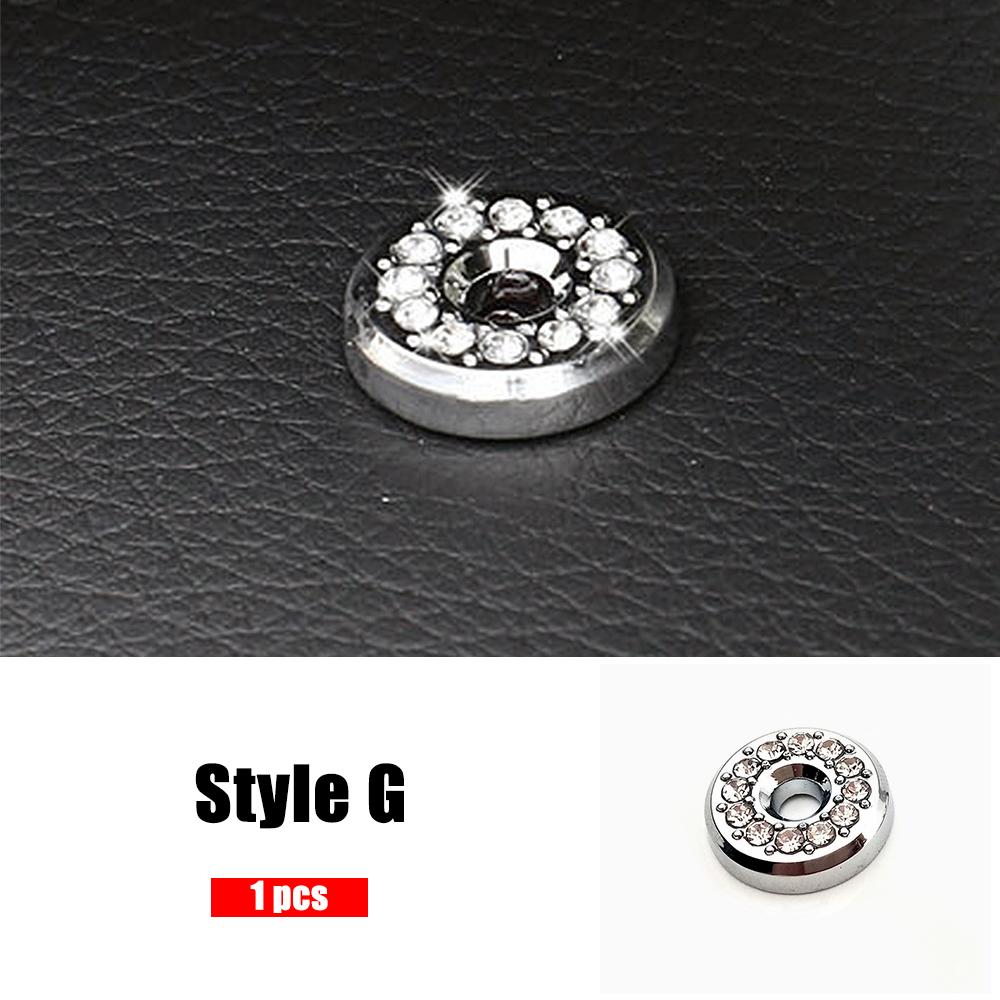 For Mercedes Benz B Class W247 B180 B200 B220 B250 Interior Central Console Decoration Refit Crystal Diamond Ring Trim