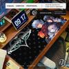 Hybxaxc Black And White Anime Desktop Mat Office Pc Gaming Accessories Keyboard Mouse Pad Laptop Kkingdom Hearts Gamer Carpet