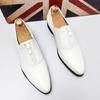 Мужские туфли из кожи, мужские оксфорды, классические туфли для мужчин, роскошные дизайнерские лоферы, мужские туфли на платформе из кожи