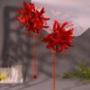 Lycorisradiata Simulation Flower Hairpins Cloth Hanfu Hair Stick Sweet Flower Hair Clip  Hanfu