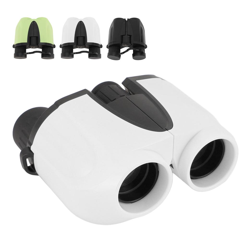 8X25 бинокль с зеленой пленкой и окуляром 16 мм, складной компактный бинокль HD для концертов, театральных представлений