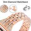 Diamond Metal Strap For Apple Watch Series 10 46mm Women Bracelet iWatch 49mm 45mm 41mm 40mm 44mm 42mm 38mm Band Wristband Belt 9 8 7 6 Se 5 4
