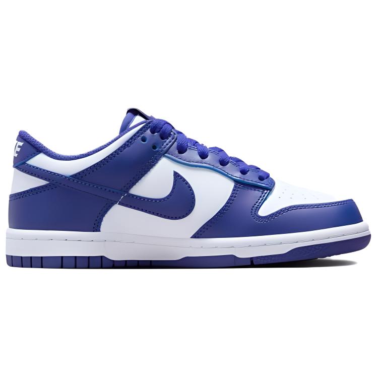 Nike Детские кроссовки Dunk Low GS Concord Сине-Белый Университет-Красный FB9109-106