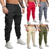 Men'S Sports Pants Running Pants Outdoor Pocket Work Pants Casual Pants