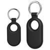 Silicone Case Protective Case Waterproof Soft Protective Sleeve Skin Cover with Keychain for Samsung Galaxy SmartTag2