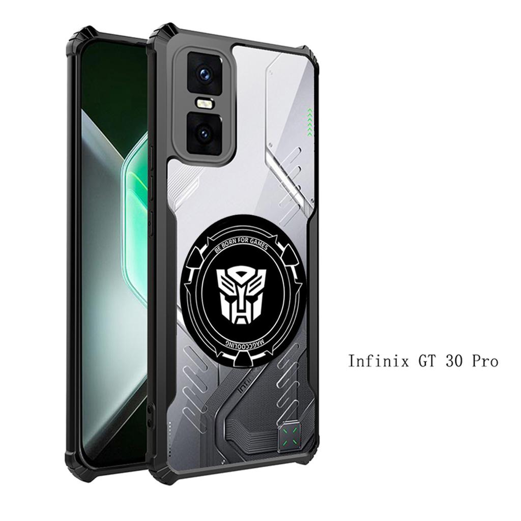 Охлаждающий чехол Подходит для чехла мобильного телефона Transsion infinix GT 30 20 10 Pro, прозрачный защитный чехол из акрила