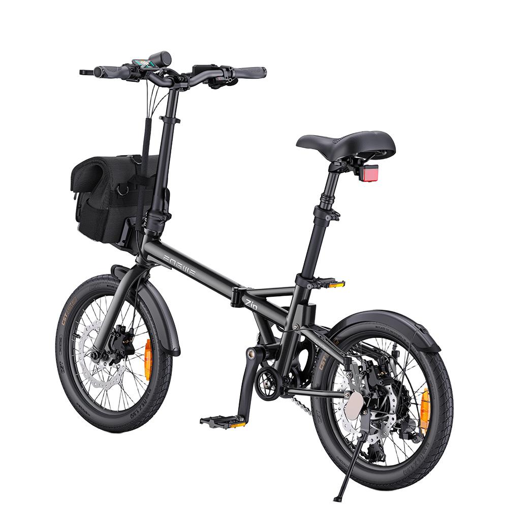 ENGWE Zip Foldable Electric Bike, 250W Motor, 36V 10Ah LG Battery