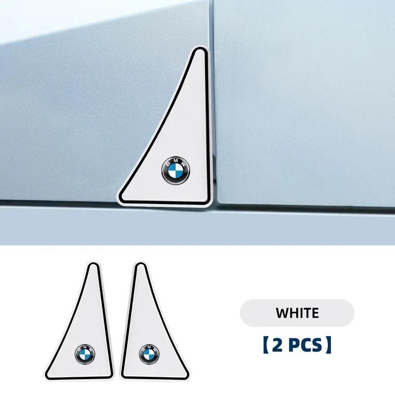 For BMW 2pc Car Door Protector Anti-collision Strip Sticker Corner Cover For bmw e46 e39 e90 e60 e30 f10 f11 f20 f30 g20 g30 x1