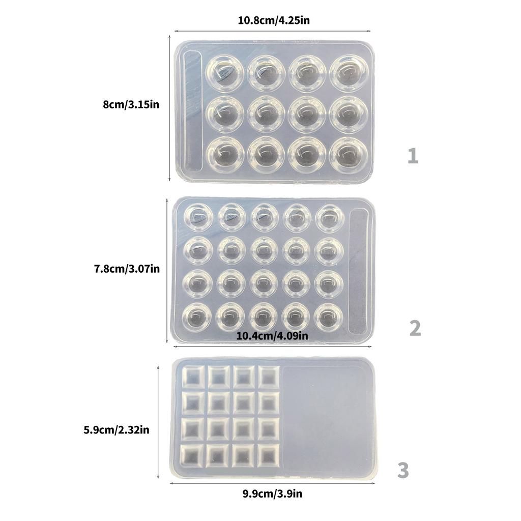 Многоразовая силиконовая палитра для художника с герметичной крышкой для организации косметики, лаков для ногтей, инструмент для изготовления украшений
