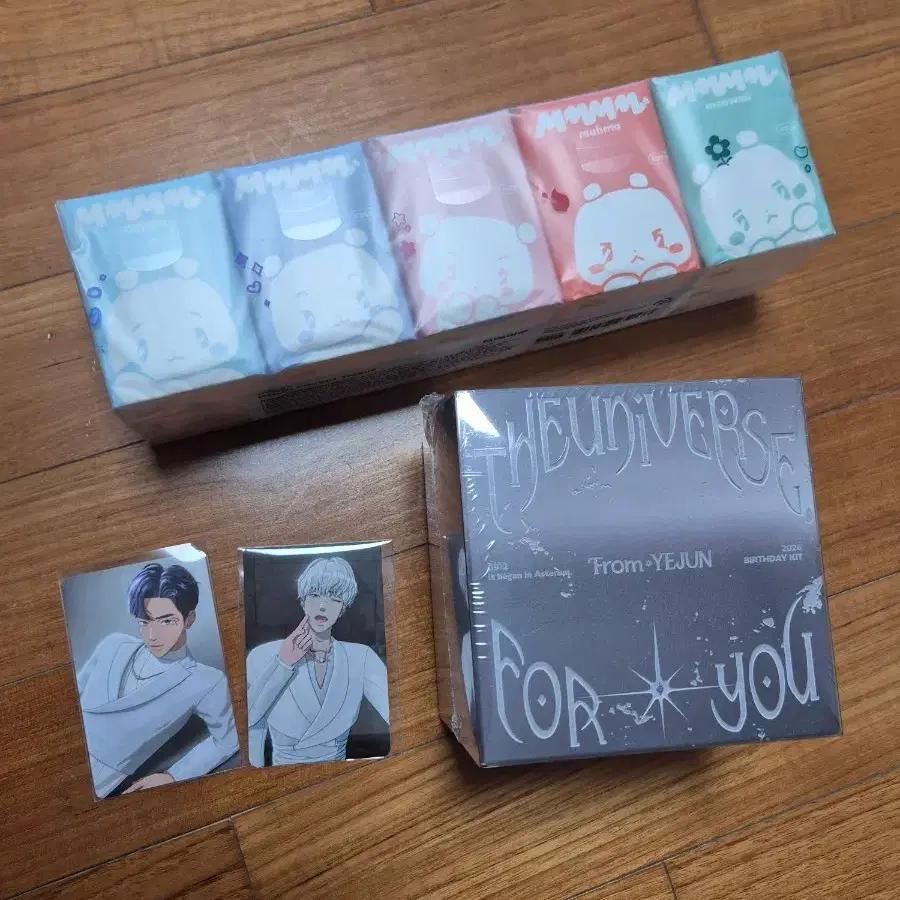 PLAVE Yejun Birthday Kit sealed+ Mumemimu Pocket Tee Shu+ MD photocard Eunho + Literature Con photocard Yejun defective product