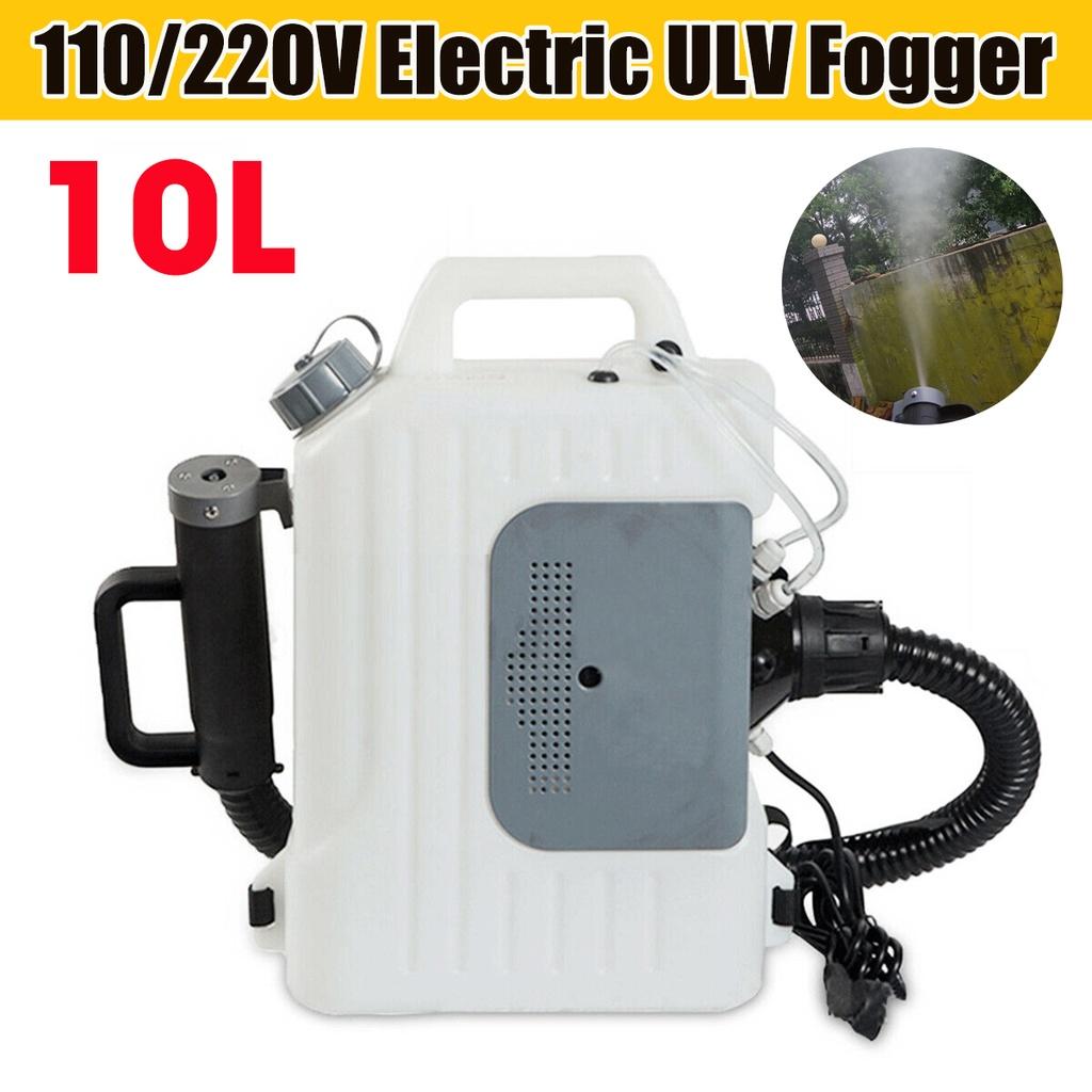 1400W 750ml/min Ultra Capacity Electric ULV Fogger Sprayer Mosquito Killer Disinfection Fight Drugs 10L 6-10M Distance Spraying Tool