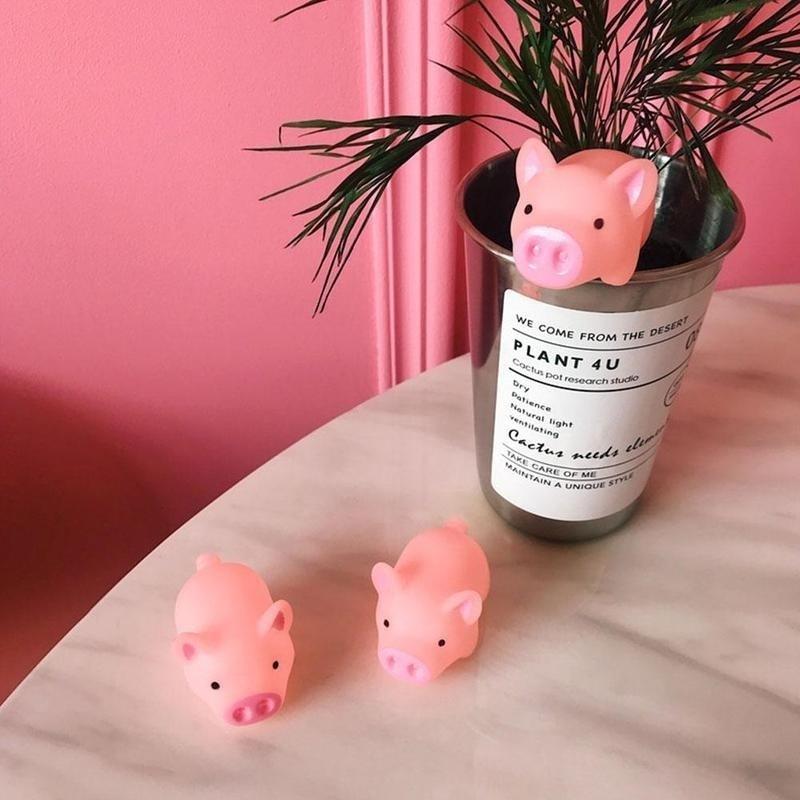 Забавные игрушки, сжимающая игрушка-антистресс, свинья, мультяшная поп-снятие стресса, дыхание, новинка, кукла