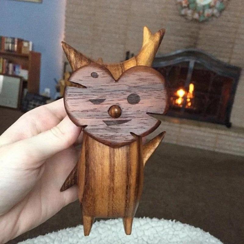 Деревянная Маска Фигурки Декоративные Предметы Дизайн Дома Смола Ручная Работа Имитация Дерева Племенной Дизайн Украшение