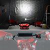 60W 2500LM Motorcycle LED Light Bar Kit with Mounting Bracket Switch Wiring For Universal for Most 7/8" Handlebar Dirt Pit Bike