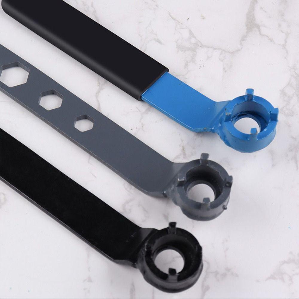 Efficient Angle Grinder Wrench Adjustment Lock Nut Flange Remover Four-Claw Wrench  Hand Tool