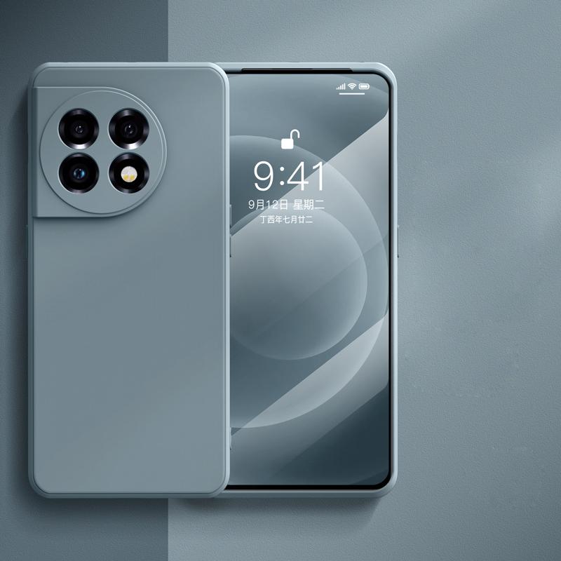Для OnePlus 11 Чехол квадратный жидкий силиконовый протектор объектива камеры Мягкий чехол для OnePlus 11 One Plus 11 OnePlus11 Противоударный чехол