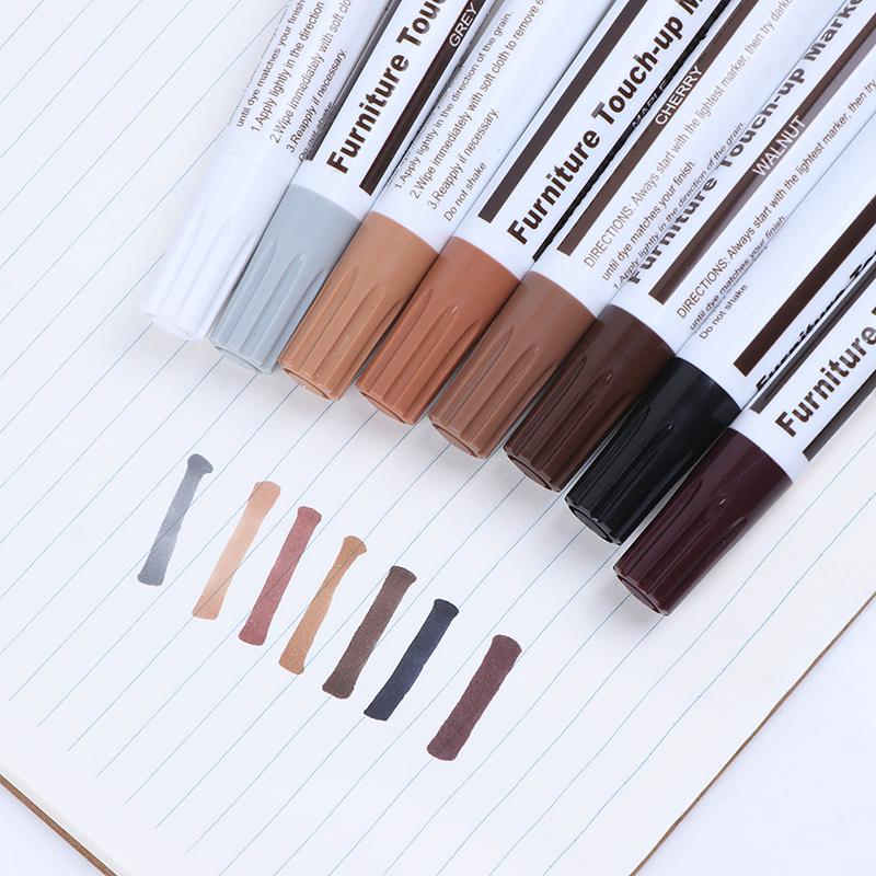 Набор для подкраски деревянной мебели Маркер Крем-ручка Заполнитель царапин на дереве Удаление Ремонт